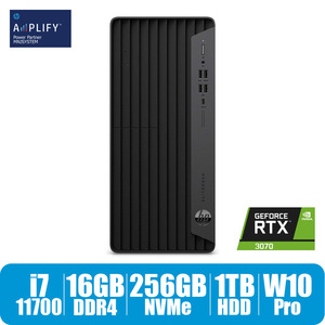 3만원 추가할인/EliteDesk 800 G8 TWR-4D380PA(i7-11700/16GB/NVMe256GB/1TB/RTX3070/Win10Pro)